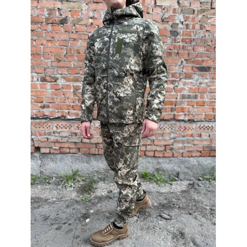 Костюм піксель софтшел v2