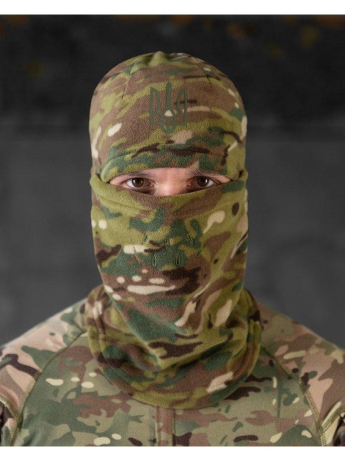 Балаклава флісова з гербом мультикам