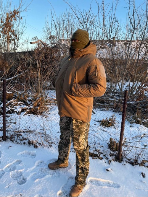 Куртка зимова тактична койот NORD SHTORM до -20C Куртка зимова тактична койот NORD SHTORM до -20C