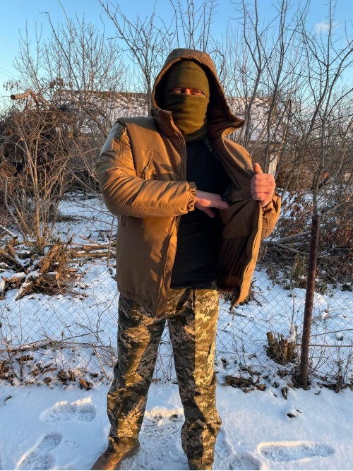 Куртка зимова тактична койот NORD SHTORM до -20C