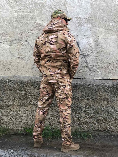 Костюм тактичний мультикам Soft Shell демісезон Костюм тактичний мультикам Soft Shell демісезон