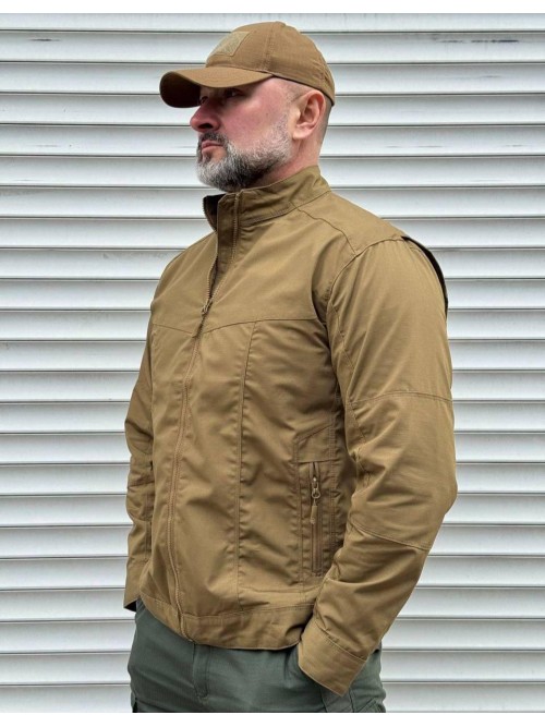 Куртка тактична легка Tactical весна-літо Coyote Куртка тактична легка Tactical весна-літо Coyote