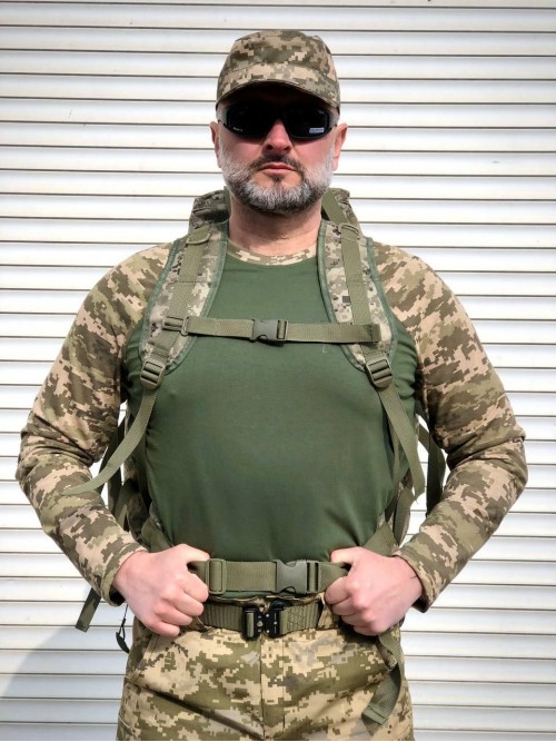 Рюкзак тактичний піксель 65л