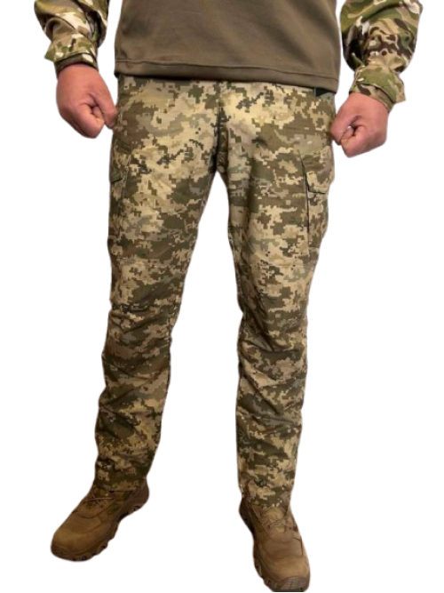 Штани тактичні ріп-стоп Піксель