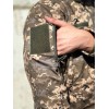 Куртка тактична Soft-Shell піксель демісезон зі знімним капюшоном