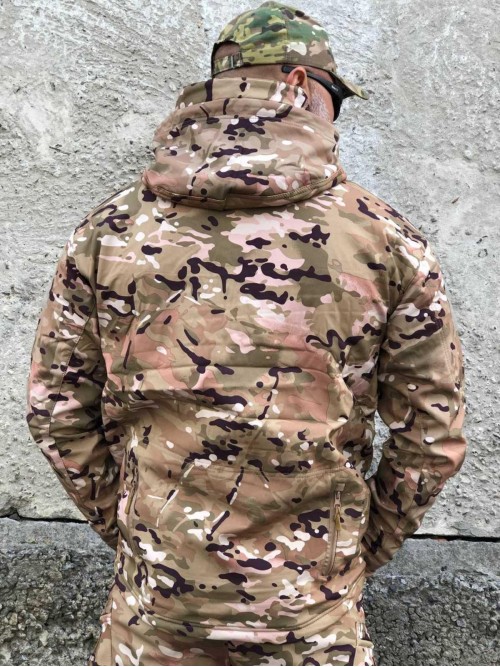 Куртка тактична Soft Shell мультикам ESDY