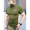 Тактична військова вологовідвідна компресійна футболка ESDY Олива