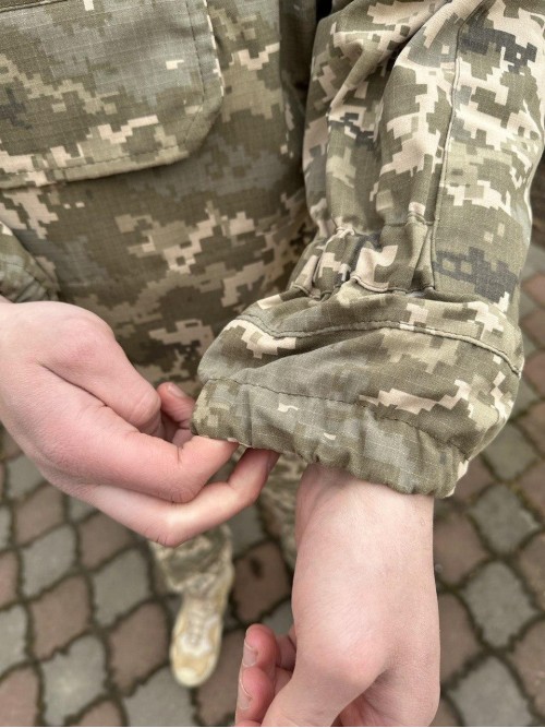 Горка піксель ріпстоп демісезон з анораком Горка піксель ріпстоп демісезон з анораком