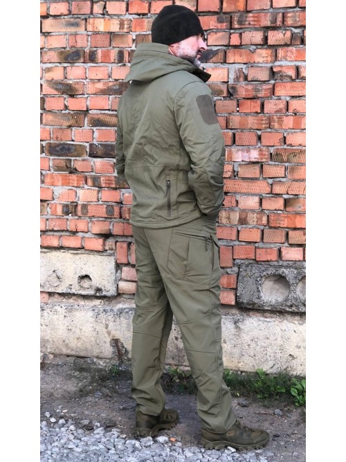 Костюм тактичний хакі Soft Shell демісезон Костюм тактичний хакі Soft Shell демісезон