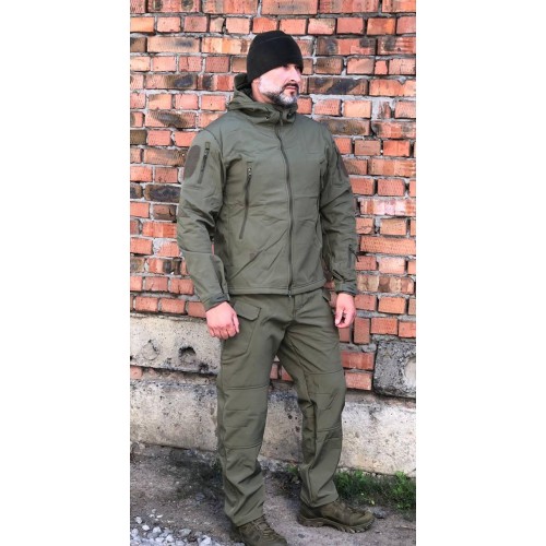 Костюм тактичний хакі Soft Shell демісезон