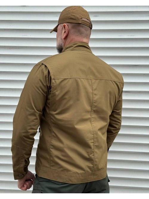 Куртка тактична легка Tactical весна-літо Coyote Куртка тактична легка Tactical весна-літо Coyote