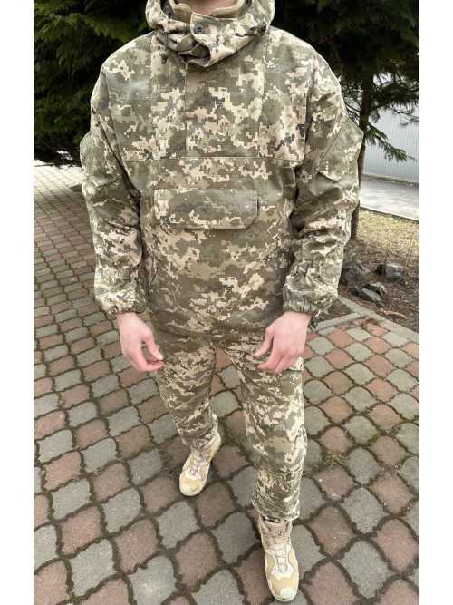 Горка піксель ріпстоп демісезон з анораком Горка піксель ріпстоп демісезон з анораком