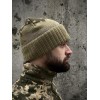 Шапка-балаклава піксель хакі в'язана
