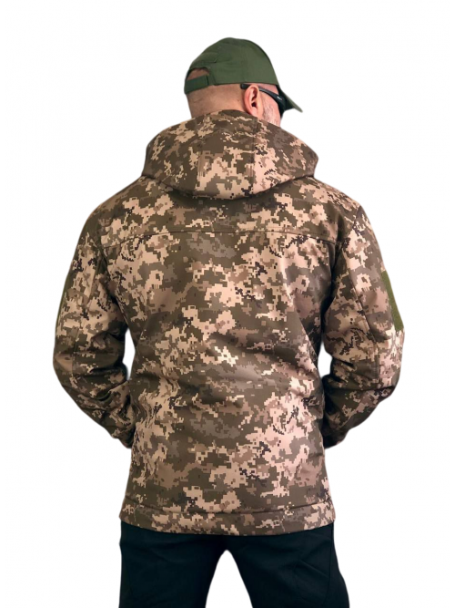 Куртка зимова тактична піксель slimtex / omni-heat.