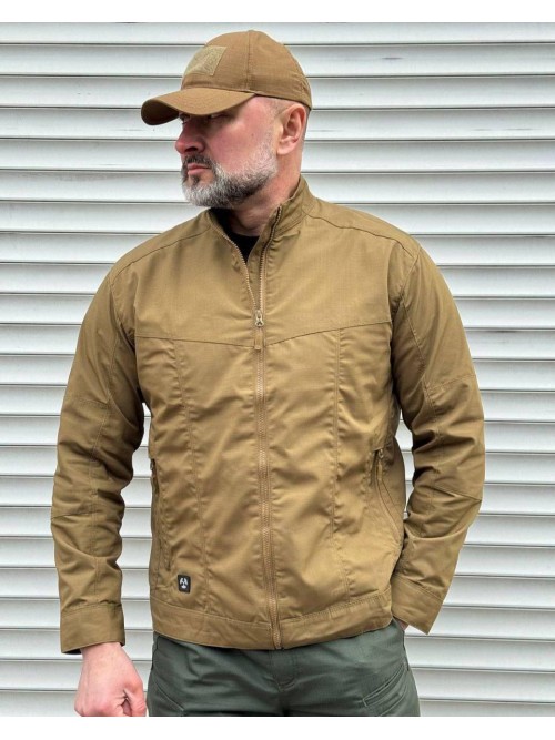 Куртка тактична легка Tactical весна-літо Coyote Куртка тактична легка Tactical весна-літо Coyote