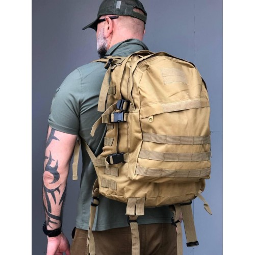 Тактичний рюкзак 40 л Койот