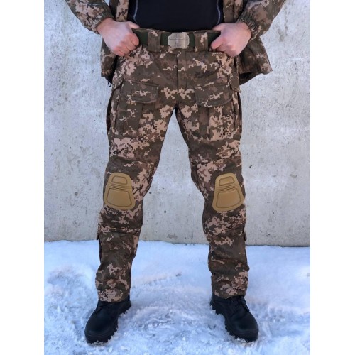 Штани тактичні піксель "Ягуар" soft-shell