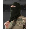 Балаклава флісова з гербом хакі