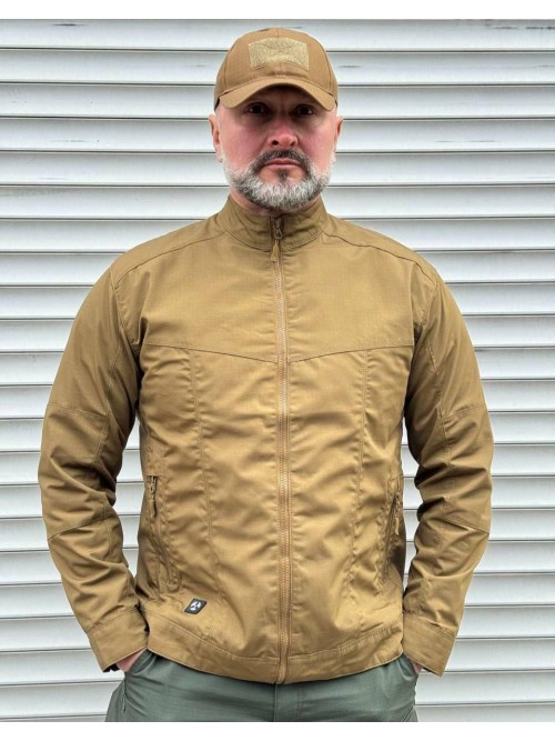 Куртка тактична легка Tactical весна-літо Coyote Куртка тактична легка Tactical весна-літо Coyote