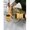 Рукавиці тактичні на хутрі койот