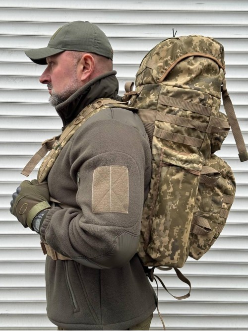 Рюкзак Піксель з системою Molle 85л