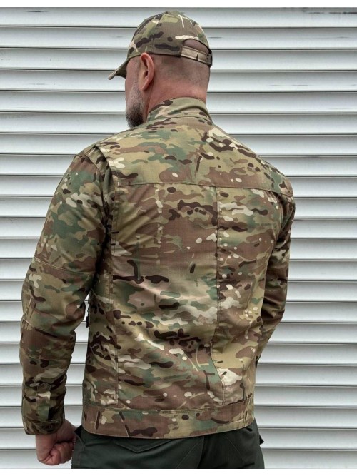 Куртка тактична легка Tactical весна-літо Multicam