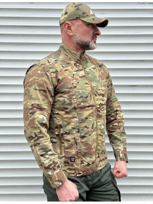 Куртка тактична легка Tactical весна-літо Multicam