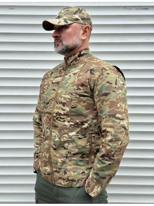 Куртка тактична легка Tactical весна-літо Multicam