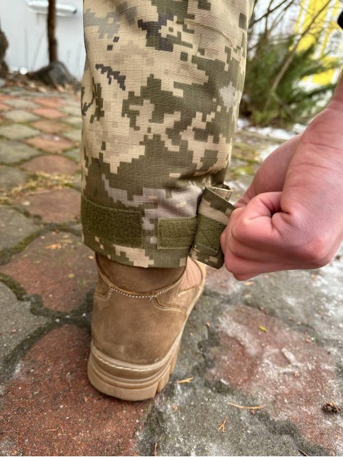 Штани зимові піксель на синтепоні -25