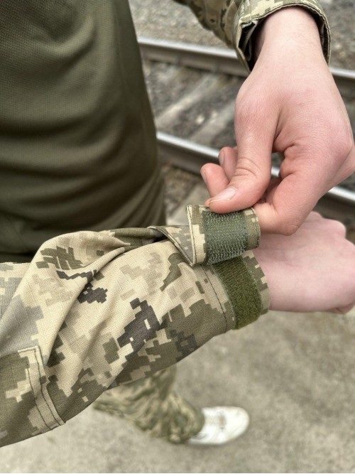 Тактична сорочка (убакс) піксель ріпстоп з налокітниками Тактична сорочка (убакс) піксель ріпстоп з налокітниками