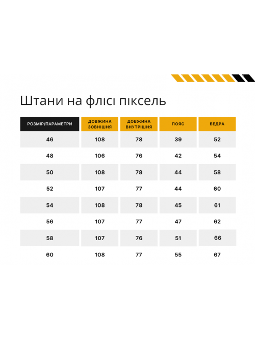 Штани на флісі піксель