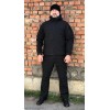 Костюм тактичний чорний Soft Shell демісезон