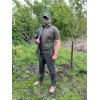 Тактичний комплект 4 в 1 Куртка + штани+ футболка + бейсболка Олива