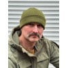 Шапка в'язана Reis олива