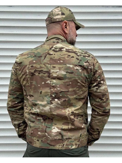 Куртка тактична легка Tactical весна-літо Multicam