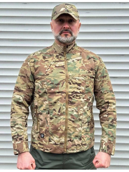 Куртка тактична легка Tactical весна-літо Multicam