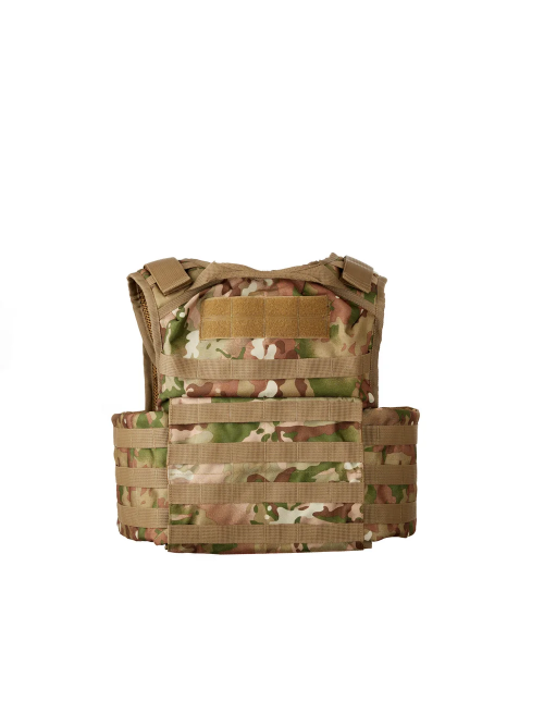 Плитоноска тактична з підсумками MOLLE Multicam