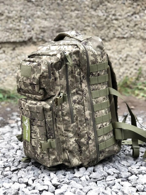 Рюкзак тактичний піксель 45л