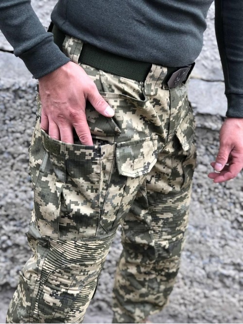 Штани тактичні піксель"Варан" ripstop