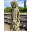Куртка піксель з капюшоном горка