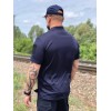 Футболка поло кулмакс синя ДСНС