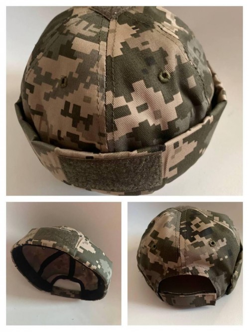 Doker - cap кепка тактична без козирка з липучкою Піксель, Мультикам, Хакі