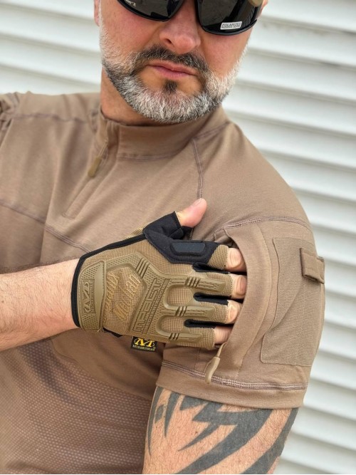Убакс тактичний бойова сорочка з коротким рукавом ESDY Tactical Frog T-Shirt Койот