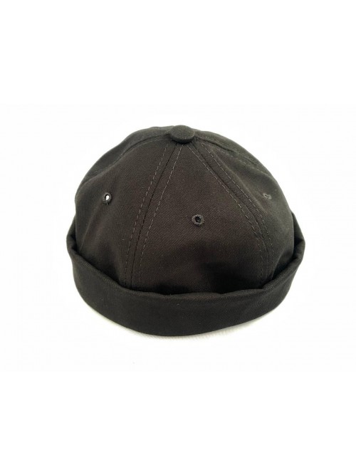 Doker- cap без козирка на липучці Чорна Поліція