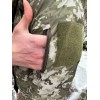 Бушлат піксель з знімним хутром