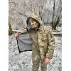 Бушлат піксель з знімним хутром v3