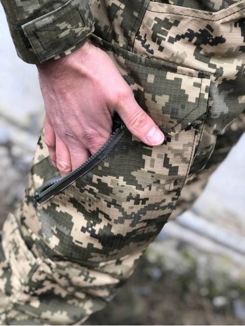 Штани тактичні піксель ріпстоп "Пегас"