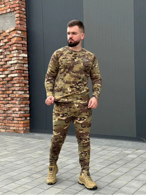 Термобілізована мультикам military, тактична армійська термобілизна мультикам