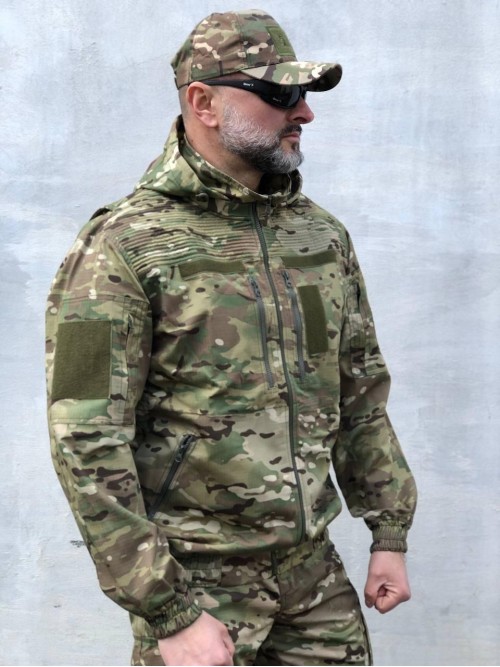 Куртка бомбер мультикам ріпстоп "Кайман" Куртка бомбер мультикам ріпстоп "Кайман"