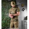 Літній тактичний комплект 3в1 шорти + футболка + бейсболка Мультикам